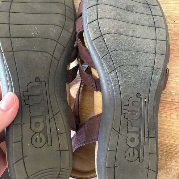 Earth Origins Women's Berri Woven Slingback Sandals size  10.5 goblincore - Picture 2 of 7